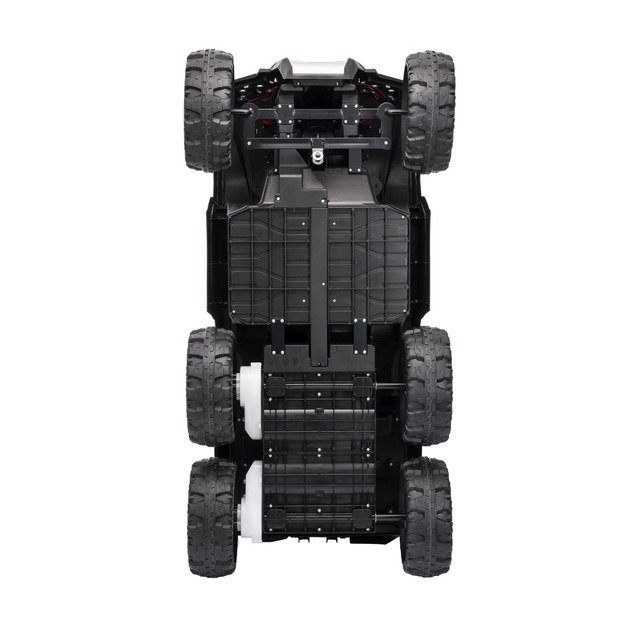 Keturratis su priekaba Sport TX ATV, juodas