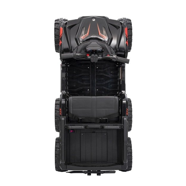 Keturratis su priekaba Sport TX ATV, juodas
