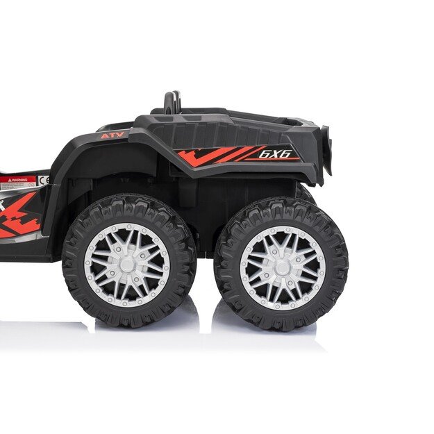 Keturratis su priekaba Sport TX ATV, juodas
