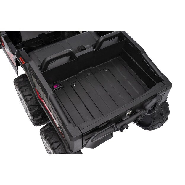 Keturratis su priekaba Sport TX ATV, juodas
