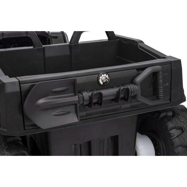 Keturratis su priekaba Sport TX ATV, juodas