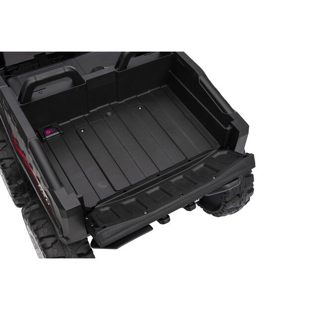 Keturratis su priekaba Sport TX ATV, juodas