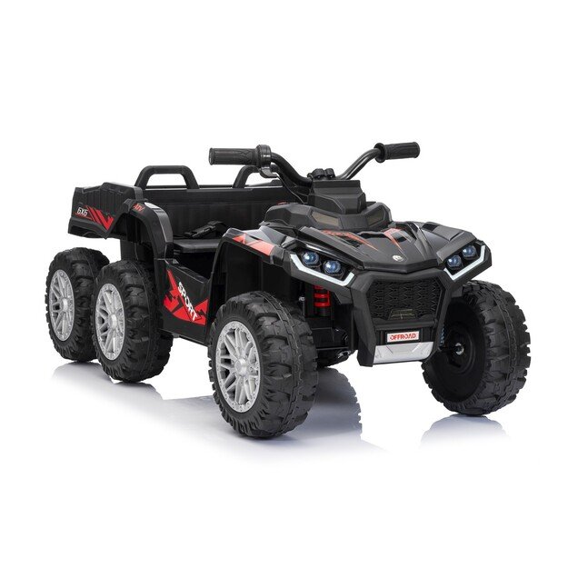Keturratis su priekaba Sport TX ATV, juodas