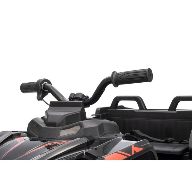 Keturratis su priekaba Sport TX ATV, juodas