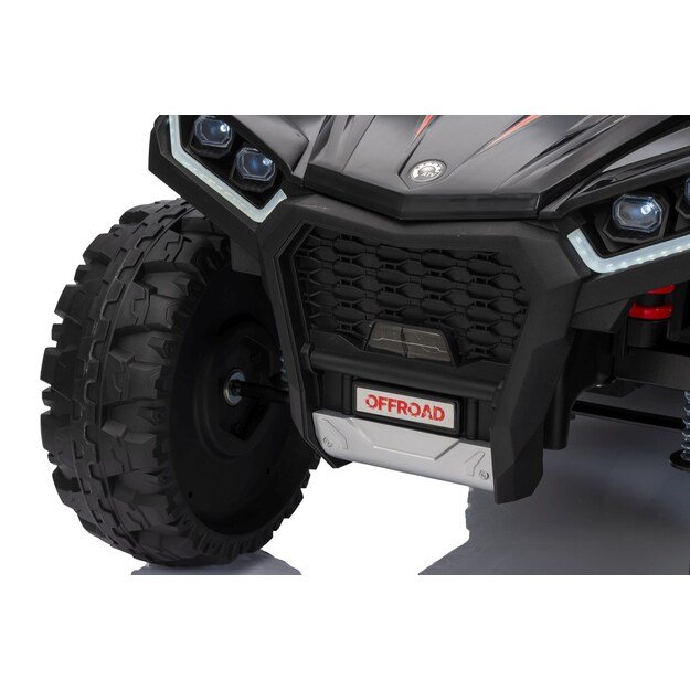 Keturratis su priekaba Sport TX ATV, juodas