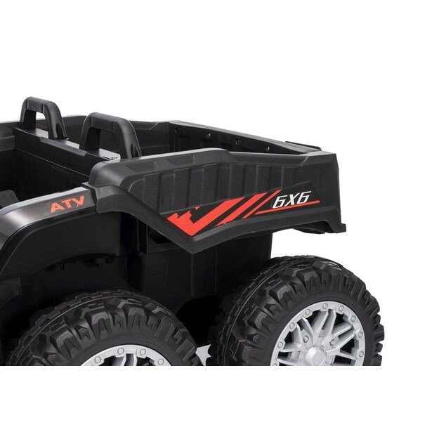 Keturratis su priekaba Sport TX ATV, juodas