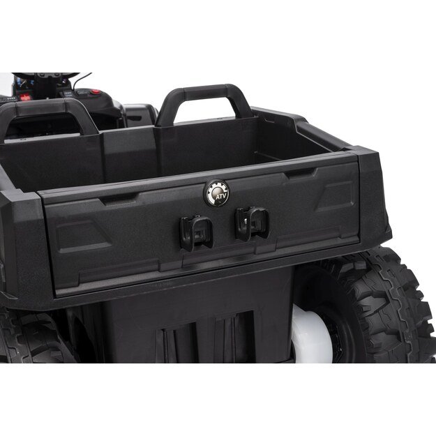 Keturratis su priekaba Sport TX ATV, juodas