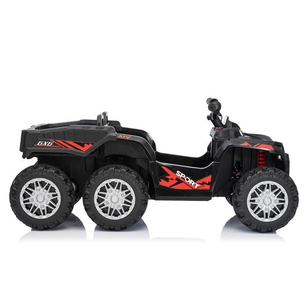 Keturratis su priekaba Sport TX ATV, juodas