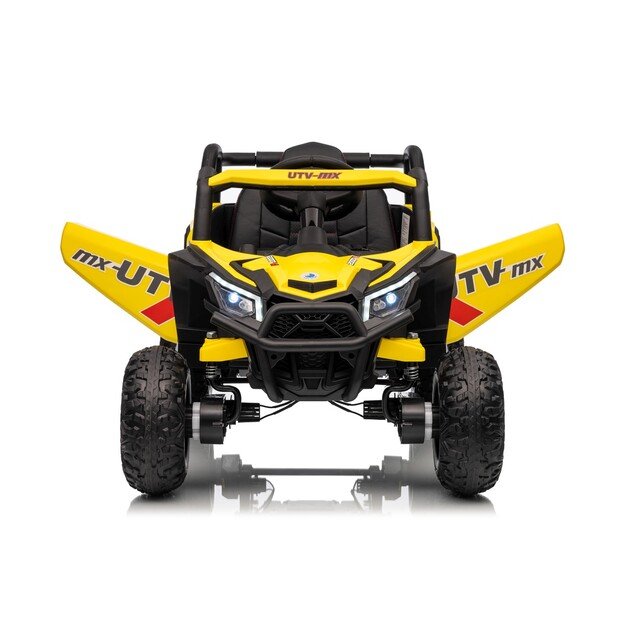 Vaikiškas elektromobilis Madman UTV-MX Buggy, geltonas
