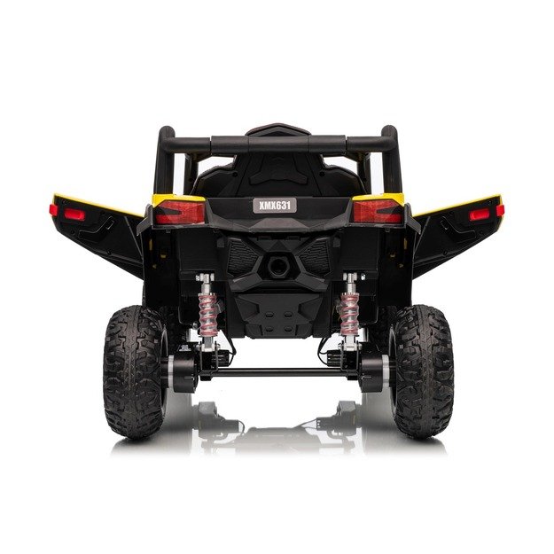 Vaikiškas elektromobilis Madman UTV-MX Buggy, geltonas