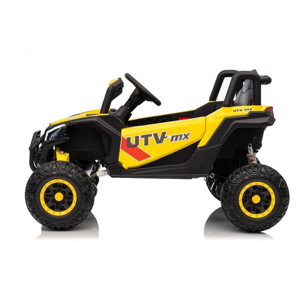 Vaikiškas elektromobilis Madman UTV-MX Buggy, geltonas