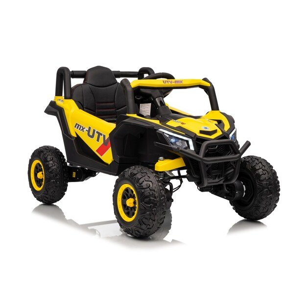 Vaikiškas elektromobilis Madman UTV-MX Buggy, geltonas