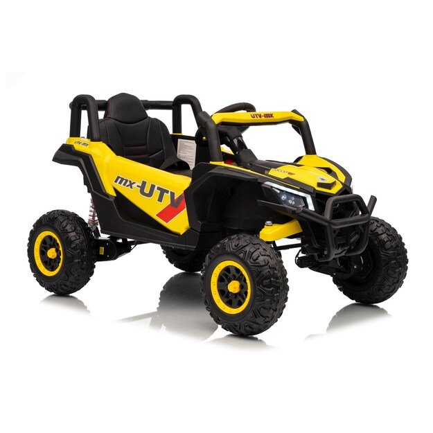 Vaikiškas elektromobilis Madman UTV-MX Buggy, geltonas