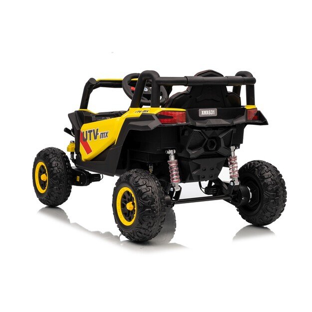 Vaikiškas elektromobilis Madman UTV-MX Buggy, geltonas