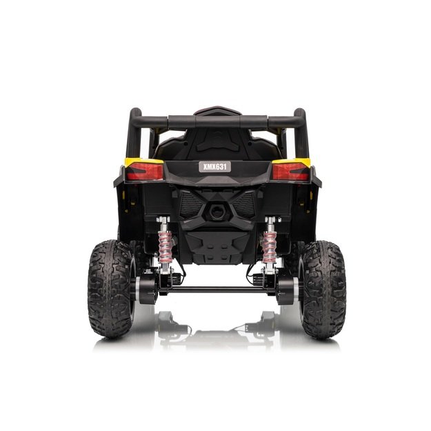Vaikiškas elektromobilis Madman UTV-MX Buggy, geltonas