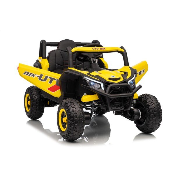 Vaikiškas elektromobilis Madman UTV-MX Buggy, geltonas