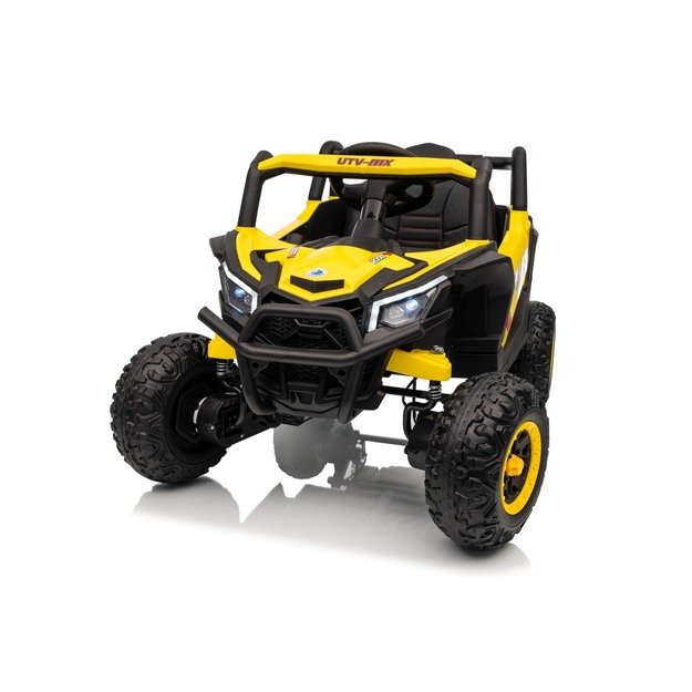 Vaikiškas elektromobilis Madman UTV-MX Buggy, geltonas