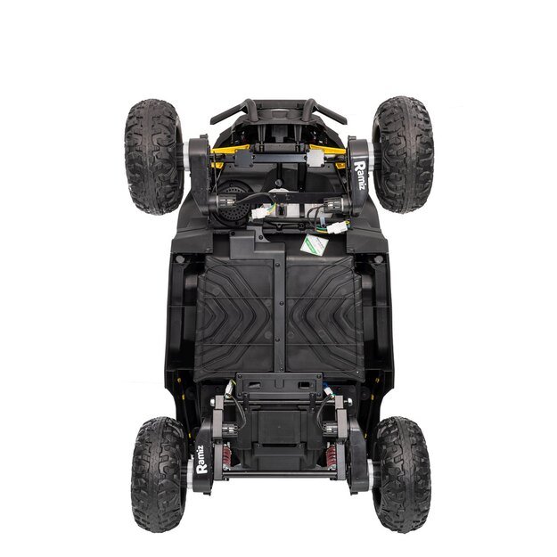 Vaikiškas elektromobilis Madman UTV-MX Buggy, geltonas