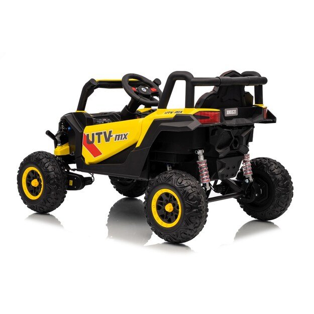 Vaikiškas elektromobilis Madman UTV-MX Buggy, geltonas