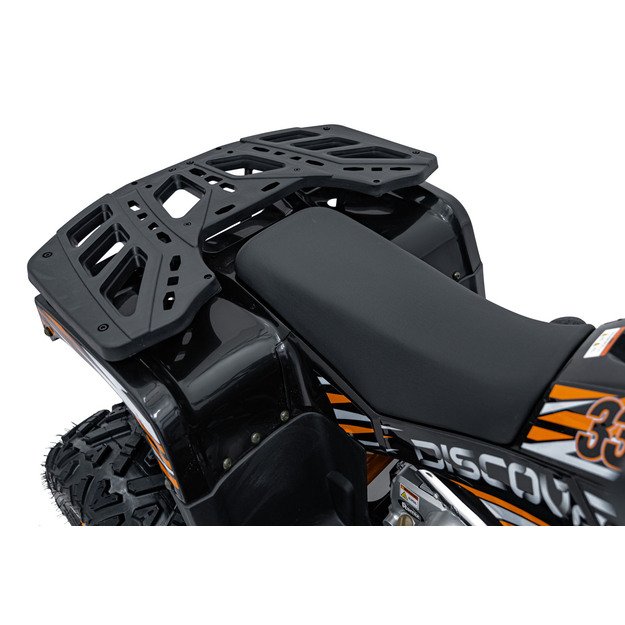 Benzininis keturratis vaikams 120CC DISCOVERER, oranžinis