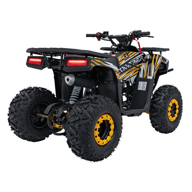 Benzininis keturratis vaikams 120CC DISCOVERER, oranžinis