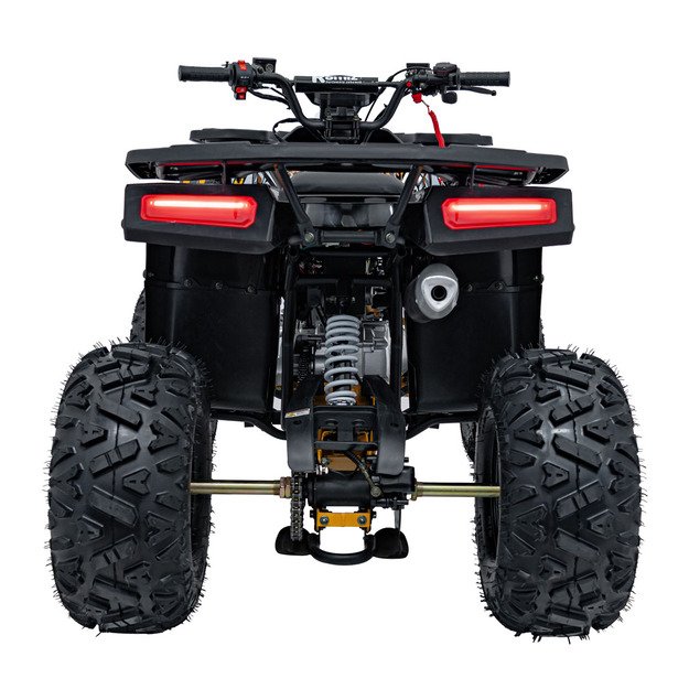 Benzininis keturratis vaikams 120CC DISCOVERER, oranžinis