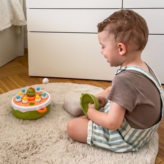 Arkadinis dinozaurų žvejybos žaidimas vaikams 4in1, WOOPIE  13