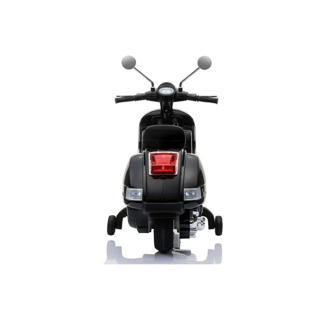 Elektrinis motoroleris vaikams Vespa juodas