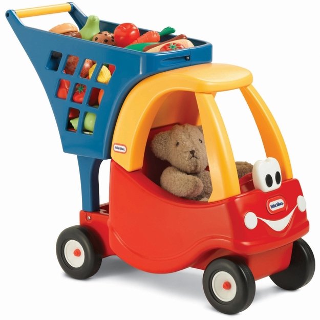 Vaikiškas pirkinių vežimėlis Little Tikes Cozy Coupe 2
