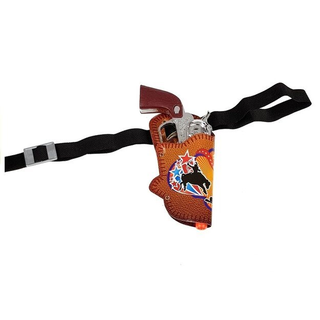 Kaubojaus rinkinys su ginklais ir aksesuarais, 61 cm 