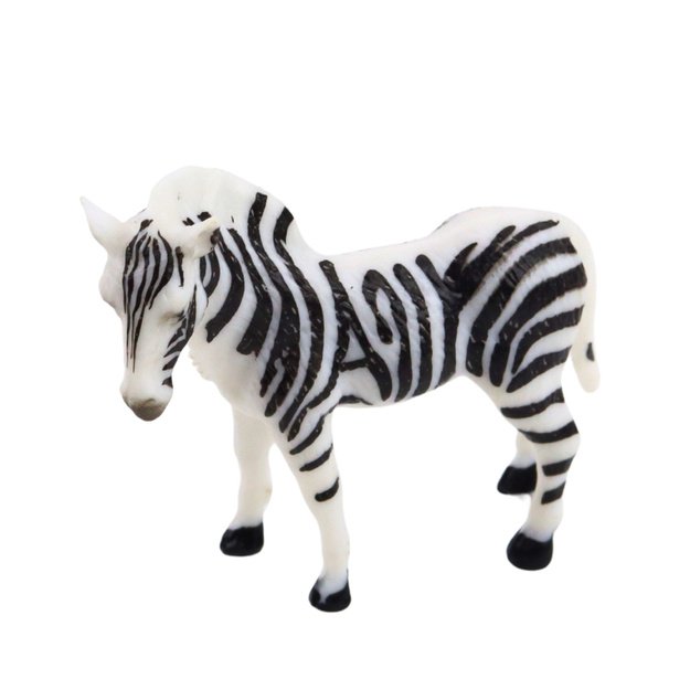 Mini Afrikos gyvūnų figūrėlių rinkinys 6-8 cm 6 vnt. 3