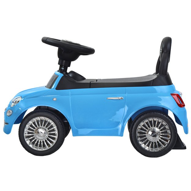 Paspiriama mašinėlė Fiat 500, mėlyna