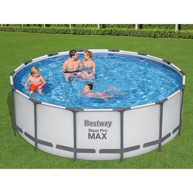 Karkasinis baseinas Bestway Steel Pro Max 427x122cm, 10in1