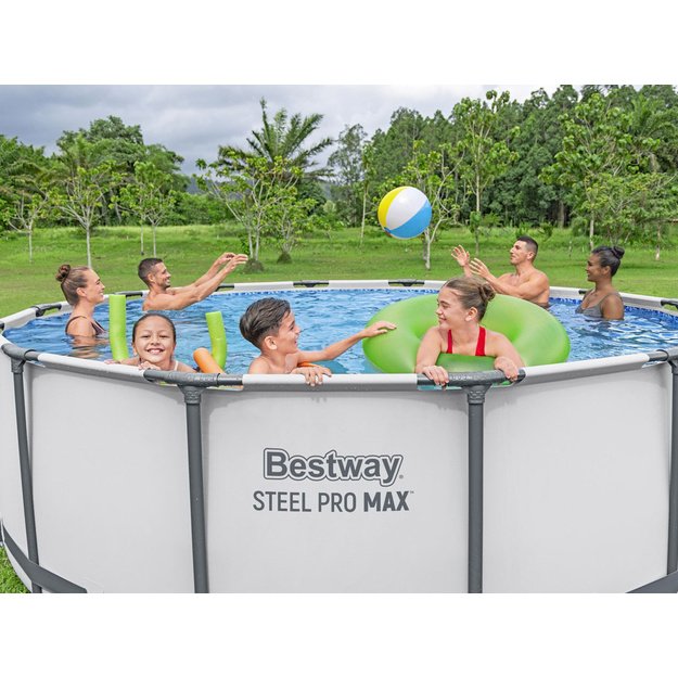 Karkasinis baseinas Bestway Steel Pro Max 427x122cm, 10in1