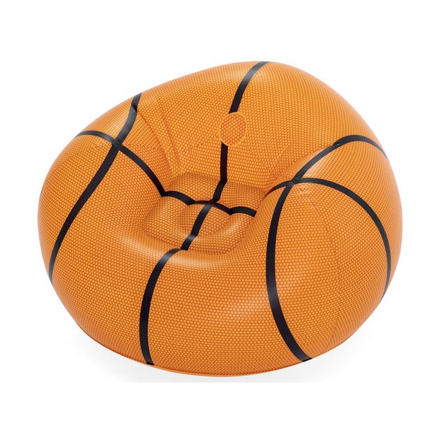 Pripučiamas krepšinio formos krėslas 114 cm x 112 cm, Bestway