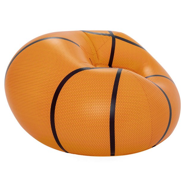 Pripučiamas krepšinio formos krėslas 114 cm x 112 cm, Bestway