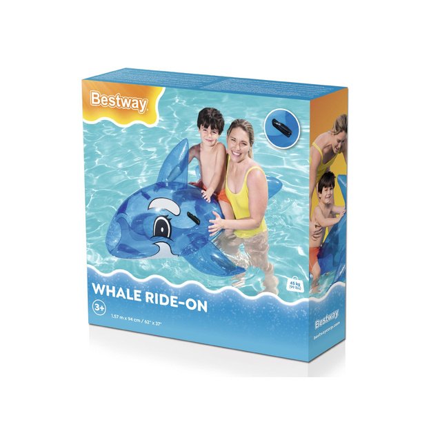 Pripučiamas mėlynas delfinas 157cm, Bestway 