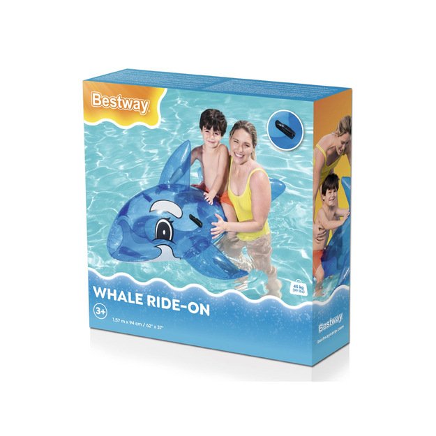 Pripučiamas mėlynas delfinas 157cm, Bestway 