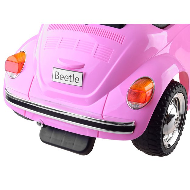 Paspiriamas automobilis Volkswagen Beetle, rožinis