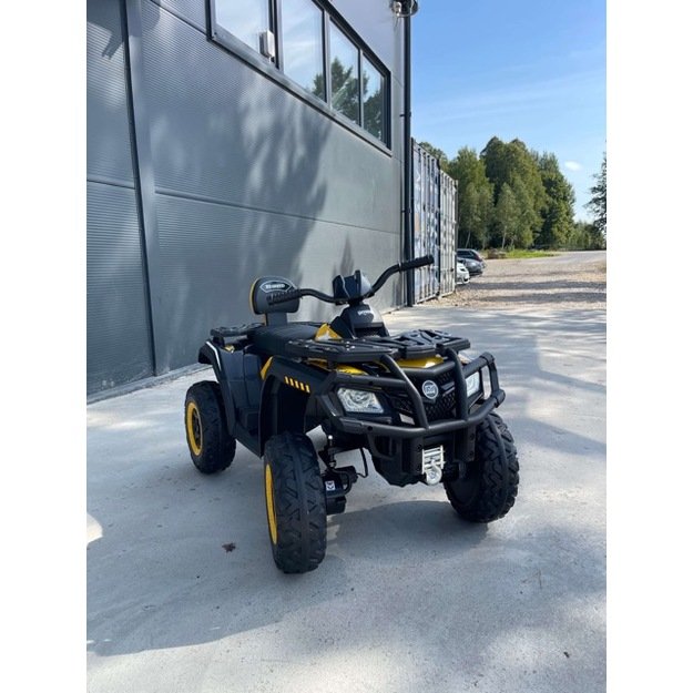 Elektrinis keturratis vaikams 4x4 320W 24 V, rožinis 2