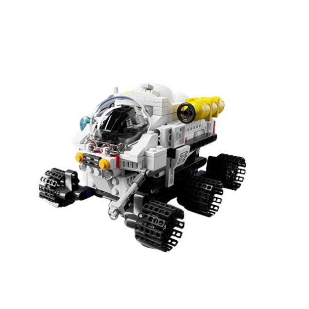 Nuotoliniu būdu valdomas roboto, lėktuvo, roverio konstruktorius 3in1 408 el. 3
