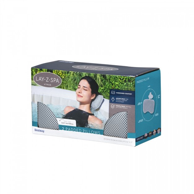 Minkštų pagalvių rinkinys sūkurinei voniai „Lay-Z-Spa“, BESTWAY