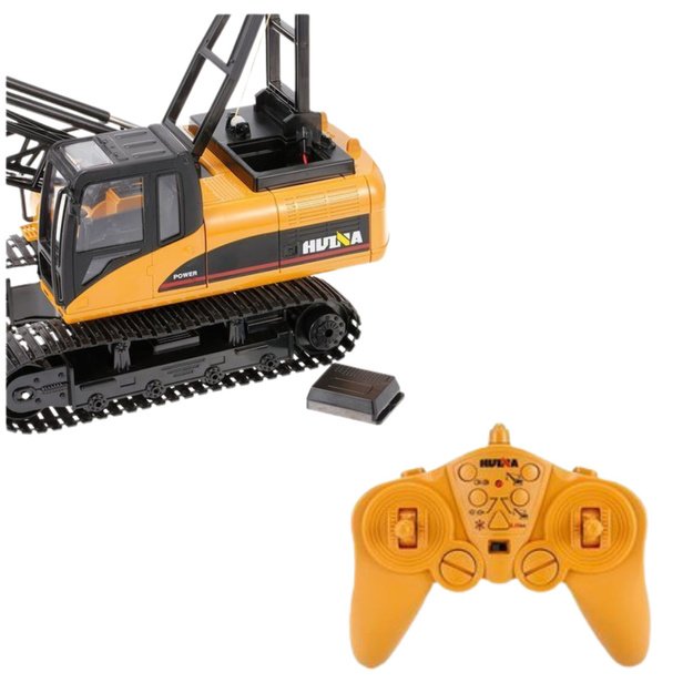 Nuotoliniu būdu valdomas statybinis kranas 1:14 „Huina Crane“  2