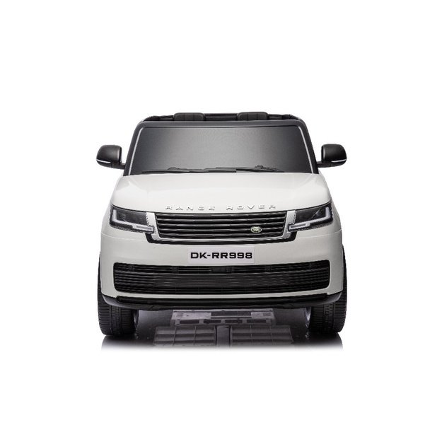 Dvivietis elektromobilis džipas Range Rover DK-RR998, baltas