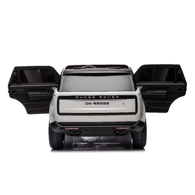 Dvivietis elektromobilis džipas Range Rover DK-RR998, baltas