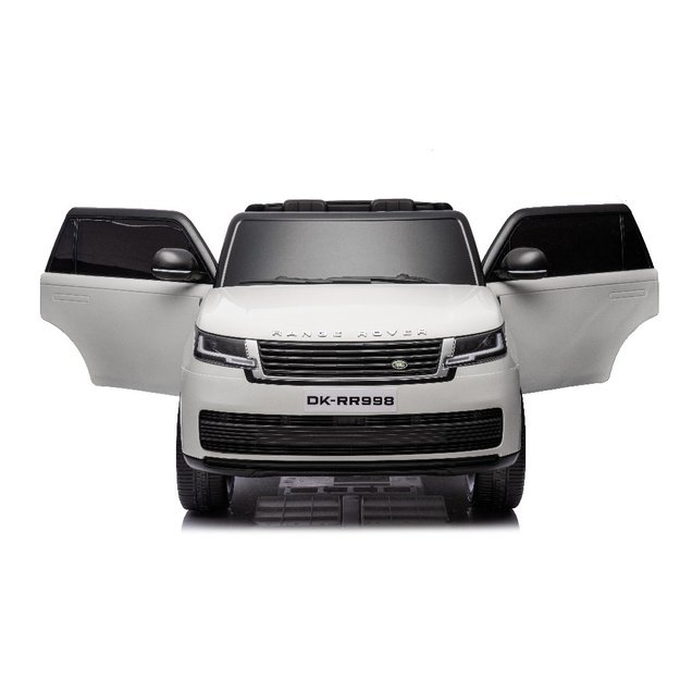Dvivietis elektromobilis džipas Range Rover DK-RR998, baltas