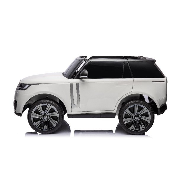 Dvivietis elektromobilis džipas Range Rover DK-RR998, baltas