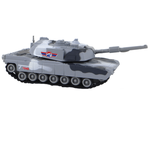 Žaislinis tankas su frikcine pavara, įvairių spalvų
