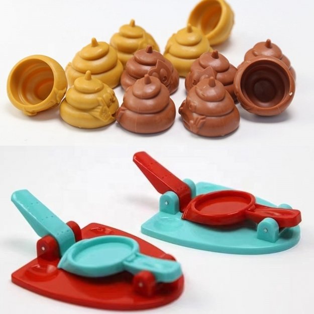 Arkadinis stalo žaidimas „Poop Shot to the Toilet“, WOOPIE 1
