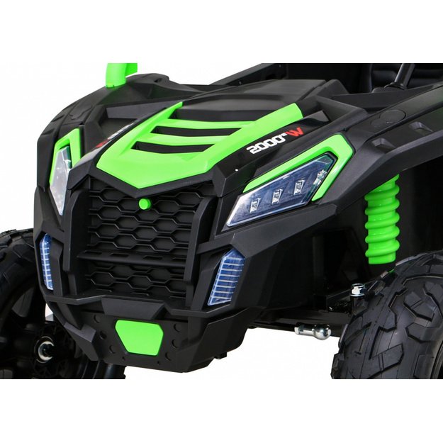 Dvivietis bagis ATV STRONG Racing, žalias